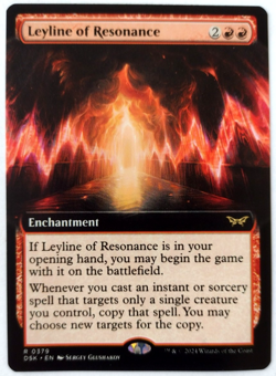 Leyline of Resonance (Extended Art) - Duskmourn: House of Horror - EN - R 0379 - Image 1
