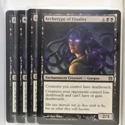 Wizards of the Coast MTG Archetype of Finality x4 58/165 JOU Black Creature ENG - Image 1