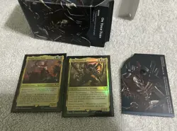 Tyranid Swarm MTG Warhammer 40K Commander Deck open unused with Dice Tower Case - Image 1