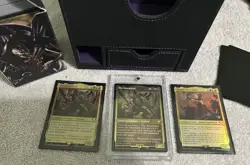 Tyranid Swarm MTG Warhammer 40K Commander Deck open unused with Dice Tower Case - Image 4