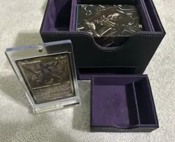 Tyranid Swarm MTG Warhammer 40K Commander Deck open unused with Dice Tower Case - Image 5