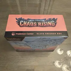 Pokemon Chaos Rising Pokemon Center ETB Elite Trainer Box Factory Sealed New - Image 3