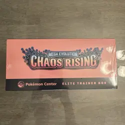 Pokemon Chaos Rising Pokemon Center ETB Elite Trainer Box Factory Sealed New - Image 4