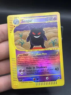 Pokemon TCG Gengar 48/165 Expedition Base Set Reverse Holo English 2002 - Image 4
