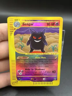 Pokemon TCG Gengar 48/165 Expedition Base Set Reverse Holo English 2002 - Image 5