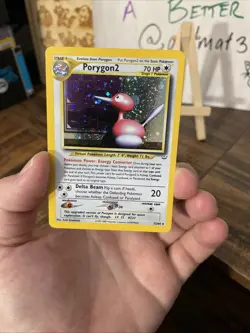 ✨ Pokemon Porygon2 #12 Neo Revelation Double” Holo Error CLEAN ✨ - Image 1