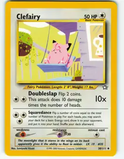 Clefairy - 30/111 Neo Genesis - Pokemon TCG - 2000 - Image 1