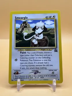 Pokemon TCG Smeargle Black Star Promo #32 - Image 1