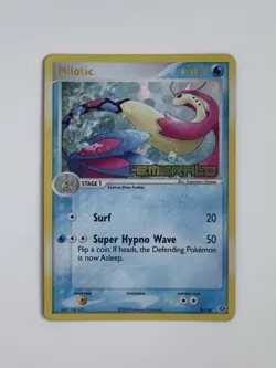 Pokemon TCG Milotic 8/106 Emerald Reverse Holo Stamp Milotic Dragon Frontiers - Image 1