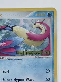 Pokemon TCG Milotic 8/106 Emerald Reverse Holo Stamp Milotic Dragon Frontiers - Image 3