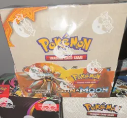 Pokemon Sun & Moon Booster Box English Solgaleo Lunala 2017 TCG Chinese - Image 1