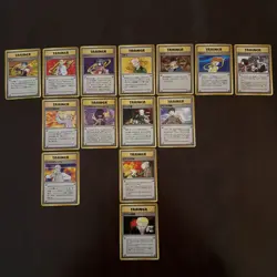 Gym Leader Lot of 15 Japanese Vintage Pokemon Trainer Cards Blaine Sabrina Brock - Image 2