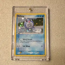 Pokemon Poliwag EX FireRed & LeafGreen Common Holo 75/112 50 HP Pokemon TCG - Image 1
