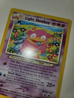 Light Slowbro 51/105 Pokemon Neo Destiny LP to NM - Image 2