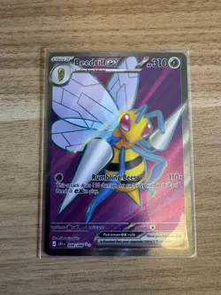 Pokemon Beedrill ex (98/126) Chaos Rising NM HOLO - Image 1