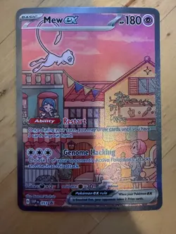 Mew ex 053 SVP Scarlet & Violet Black Star Promo Pokemon TCG NM - Image 1