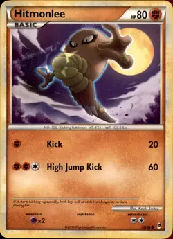 Hitmonlee 58/95 Normal - Pokemon Call of Legends (2) - Image 1
