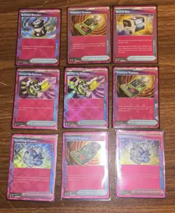 POKEMON TCG Lot Of 9 SCARLET & VIOLET ERA Ace Spec Trainer Cards - Image 1