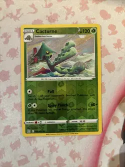 🚀Cacturne 005/163 Reverse Holo Rare Battle Styles Pokemon Cards TCG Mint - Image 1