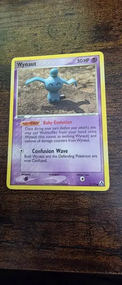 Wynaut 71/92 Common Legend Maker Pokemon Lightly Played - Image 1