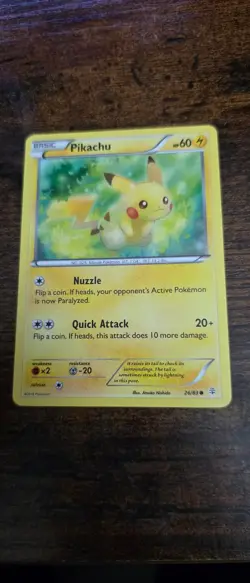 Pikachu 26/83 Common Generations Pokemon Lightly Played - Image 1