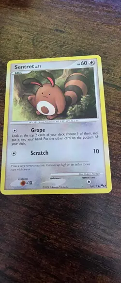 Sentret 16/17 Common POP Series 7 Pokemon Lightly Played - Image 1