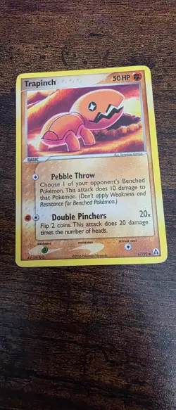 Trapinch 67/92 Common Legend Maker Pokemon Lightly Played - Image 1