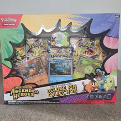 Pokemon TCG Mega Evolution Ascended Heroes First Partners Deluxe Pin - Image 1