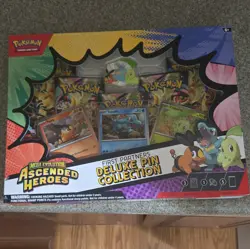 Pokemon TCG Mega Evolution Ascended Heroes First Partners Deluxe Pin - Image 3