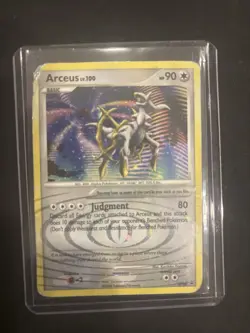 Arceus LV.100 Holo DP50 - Pokemon TCG Diamond and Pearl Promo- DMG - Image 1