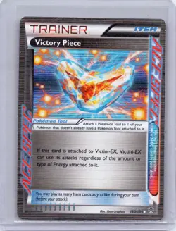 Victory Piece 130/135 ACE Spec Rare Plasma Storm Pokemon Holo Near Mint - Image 1