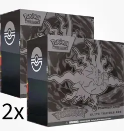 2x - PRESALE Pokemon Pitch Black Elite Trainer Box ETB Pokemon Center Exclusive - Image 1