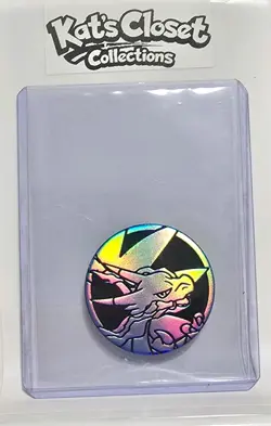 Pokemon TCG Mega Charizard Coin From UPC Phantasmal Flames - Image 1