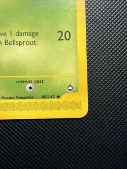 NM Pokemon, Bellsprout 45/147, Aquapolis, Pokemon TCG - Image 4