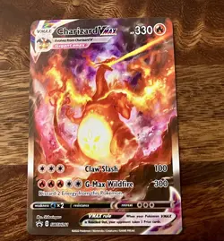 Pokemon TCG Charizard UPC Charizard VMAX Black Star Promo SWSH261 - Image 1