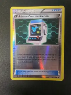 Pokemon Communication 99/114 Uncommon Black & White Pokemon Reverse Holo MP - Image 1