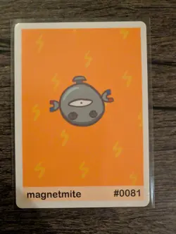 Magnetmite (Magnemite) #81 - Gen 1 Pookiemoot Fan Art - Pokemon - Image 1