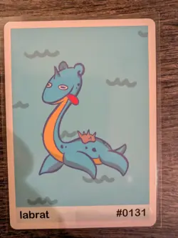 Labrat (Lapras) #131 - Gen 1 Pookiemoot Fan Art - Pokemon - Image 1