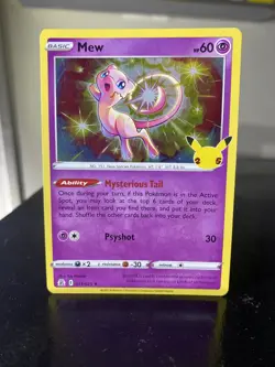 Mew (011/025) Holo Rare | Pokemon TCG Celebrations 25th Anniversary - Image 1