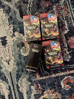 Lot of (4) Pokemon TCG Mega Evolution Perfect Order Booster Bundles SEALED - Image 4