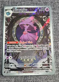 Mismagius 212/193 Illustration Rare Paldea Evolved Pokemon Near Mint - Image 1