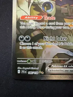 Pokemon TCG N's Zoroark Special Illustration Rare Journey Together 185/159 - Image 2