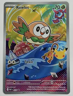 Pokemon TCG First Partner Illustration Rares Rowlet Litten Popplio 043 044 045 - Image 2