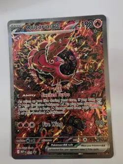 Pokemon TCG Oricorio ex 024/MEP Holo 190HP EN Basic Shinji Kanda 2025 - Image 2