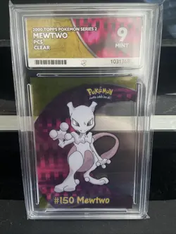 2000 TOPPS Pokemon Series 2 Mewtwo Ace 9 - Image 1