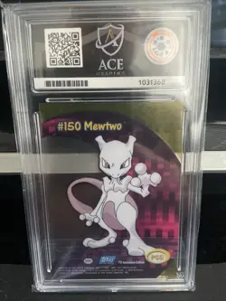 2000 TOPPS Pokemon Series 2 Mewtwo Ace 9 - Image 2