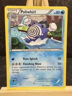 Pokemon TCG - Poliwhirl & Poliwag Furious Fists 15 & 16/111 - Reverse Holo - LP - Image 4