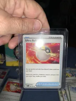 4Ultra Ball 196/198 23 Pokemon World Championships Variant Scarlet Violet Base F - Image 1