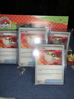 4Ultra Ball 196/198 23 Pokemon World Championships Variant Scarlet Violet Base F - Image 2