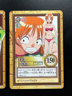 【Lot of 3】one piece card Japanese Nami 2001 2002 c403 c370 c364 - Image 2